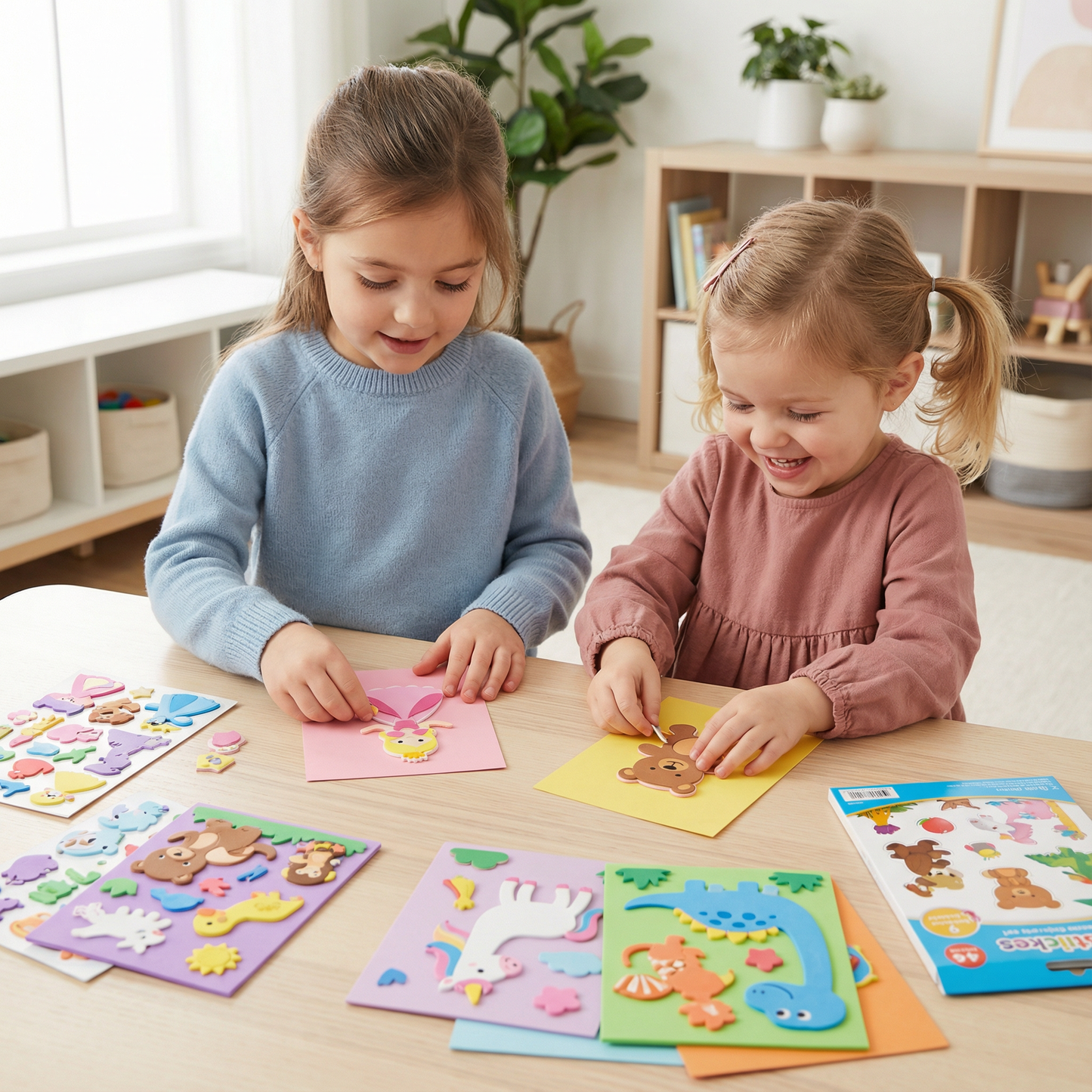 Creatieve speelstickerset voor kinderen