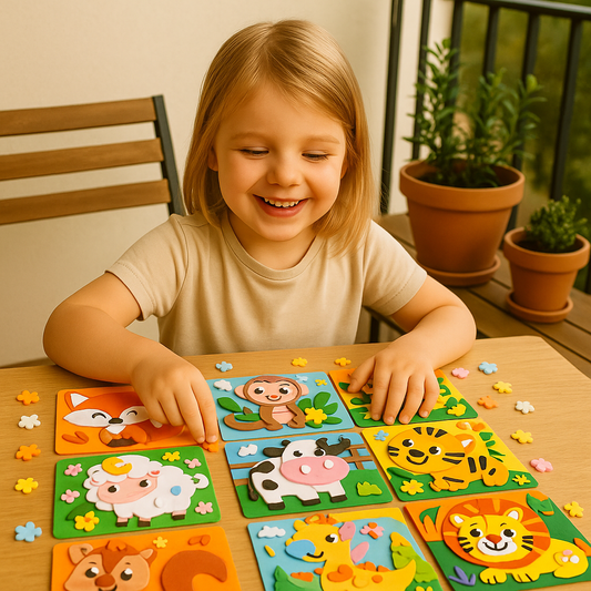Creatieve speelstickerset voor kinderen