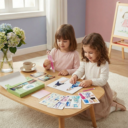 Magnetische verkleed- en modeset voor kinderen