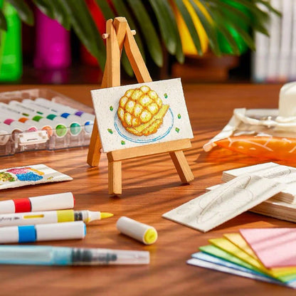 Bubble Tekenmarkers Set – 12 Bubbel Markers + 10 Foamvellen | Creatieve Knutselset voor Kinderen