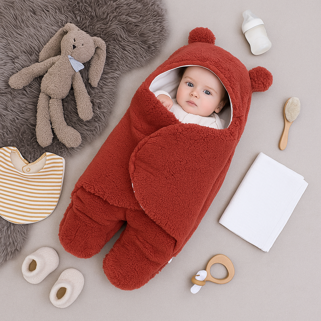 Voor de allerkleinste knuffelbeer 🐻 Babydeken en/of pyjama set
