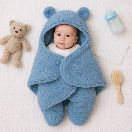 Voor de allerkleinste knuffelbeer 🐻 Babydeken en/of pyjama set