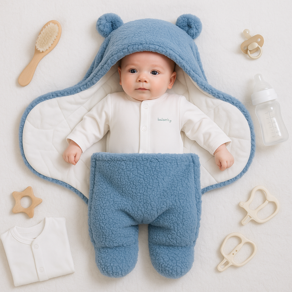 Voor de allerkleinste knuffelbeer 🐻 Babydeken en/of pyjama set