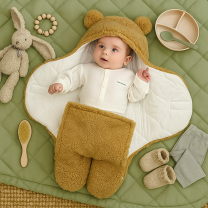 Voor de allerkleinste knuffelbeer 🐻 Babydeken en/of pyjama set