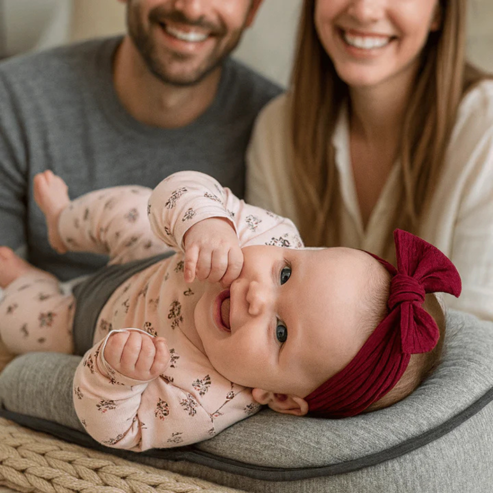 MiniCloud™ SnuggleSleep Babybedje – Veilig & Rustgevend