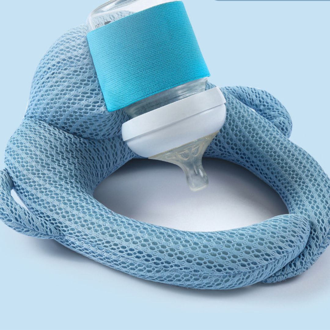 „Knuffelkussen om je baby met liefde te voeden – handen vrij“