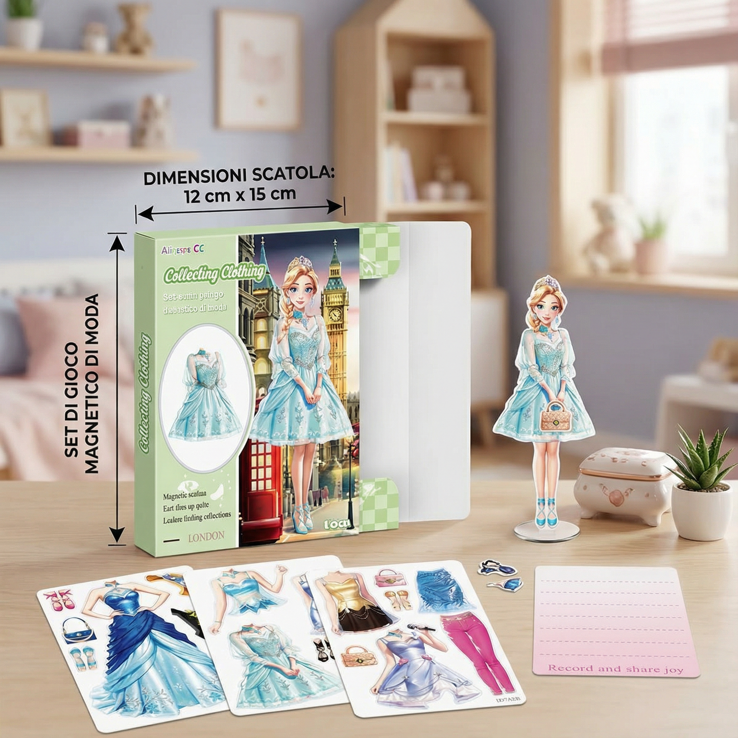 Magnetische verkleed- en modeset voor kinderen