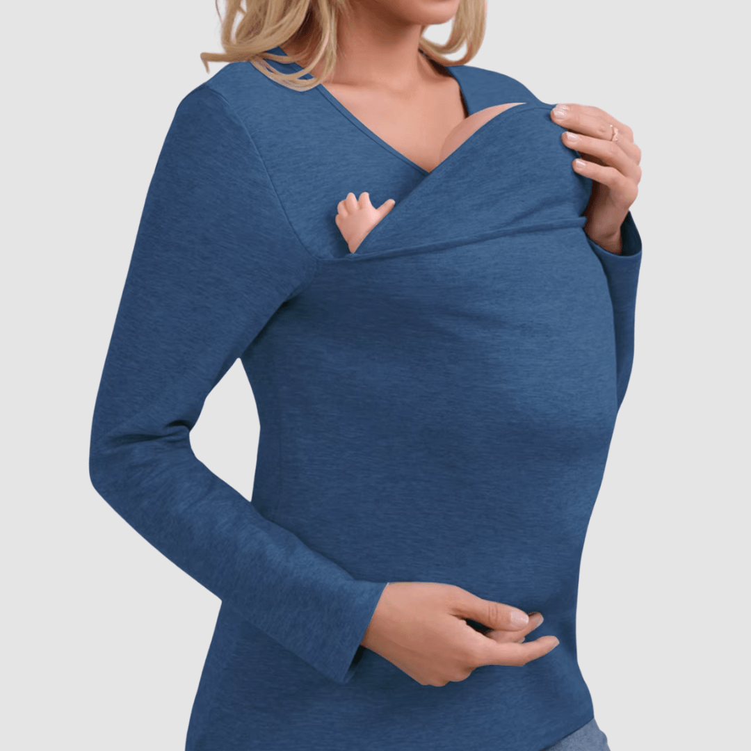 T-shirt met buidelzak