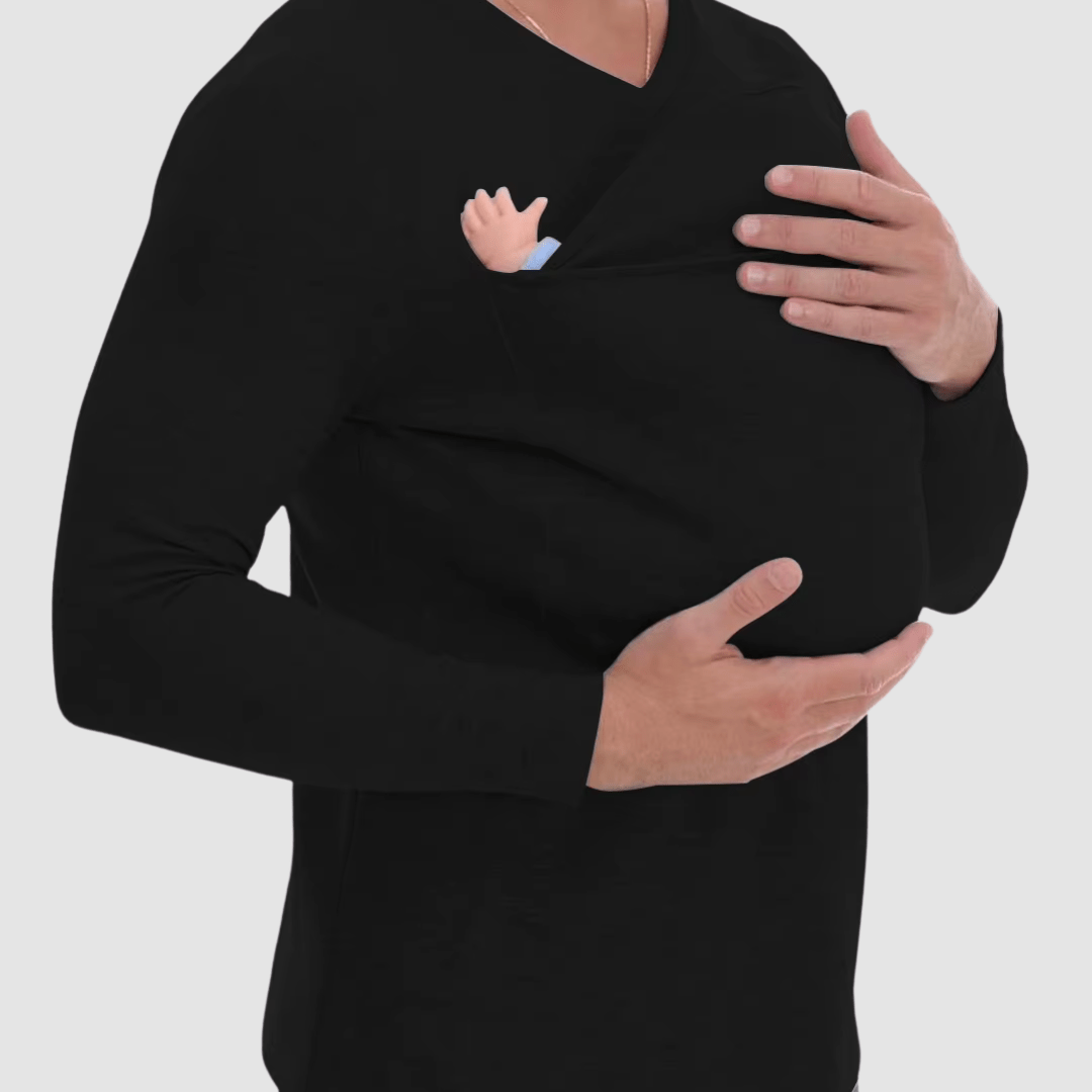 T-shirt met buidelzak