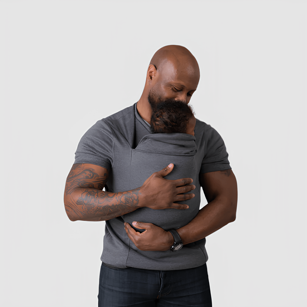 T-shirt met buidelzak