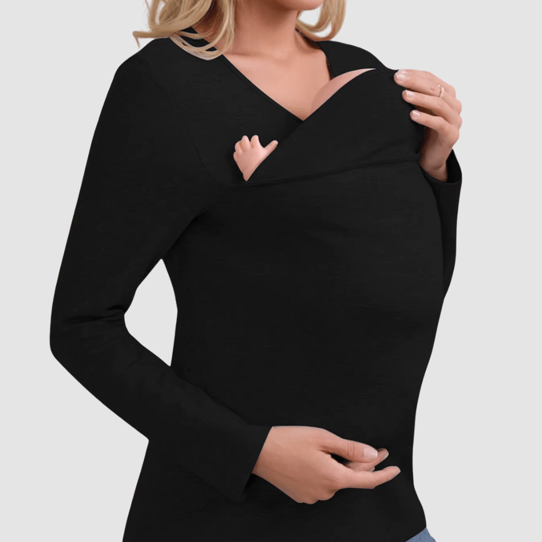 T-shirt met buidelzak