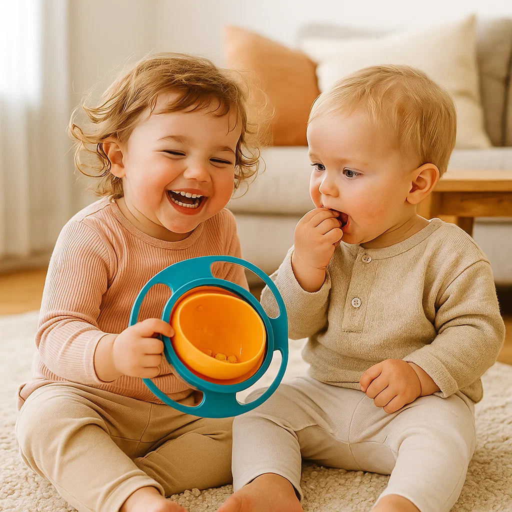 360° morsvrije kinderkom – geen geknoei tijdens het eten