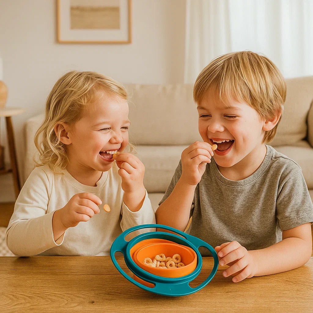 360° morsvrije kinderkom – geen geknoei tijdens het eten