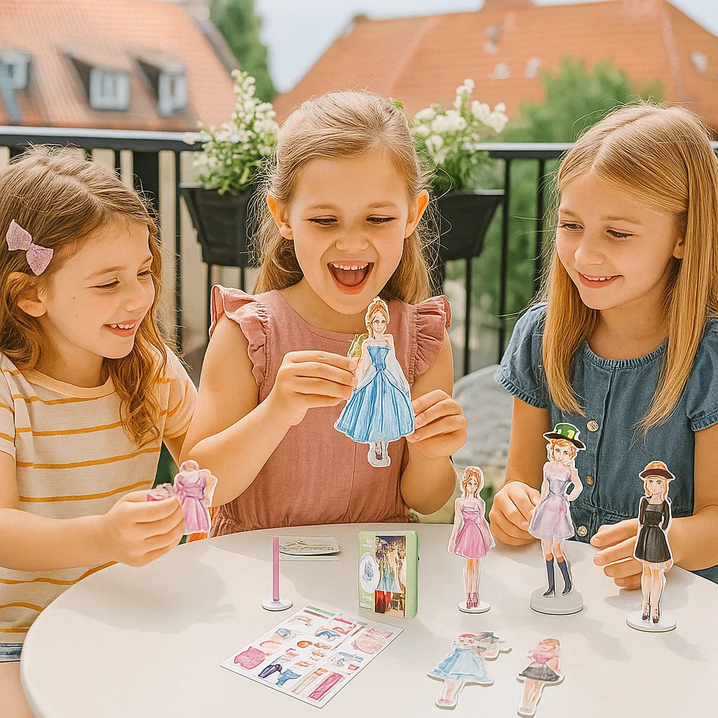 Magnetische verkleed- en modeset voor kinderen